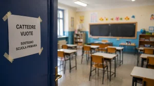 Nomine docenti settembre 2026: migliaia di cattedre vuote, le regioni in tilt per il sostegno alla primaria