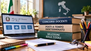 Nuovi concorsi docenti 2026, pubblicati quattro bandi per insegnare: posti a tempo indeterminato e selezioni per soli titoli