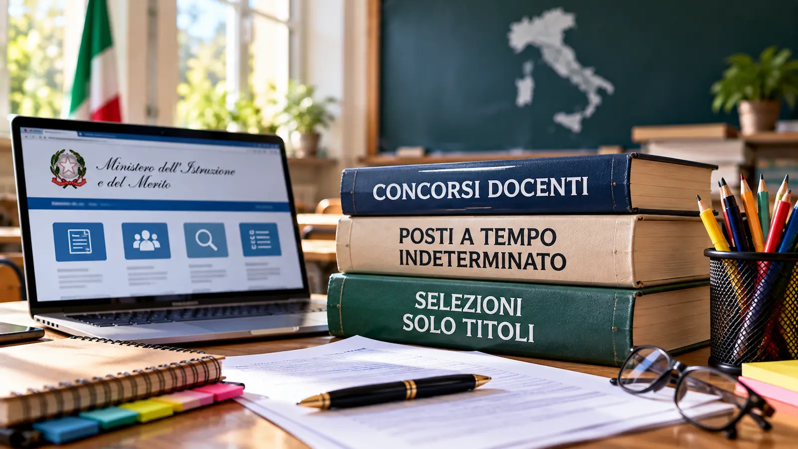 Nuovi concorsi docenti 2026, pubblicati quattro bandi per insegnare: posti a tempo indeterminato e selezioni per soli titoli