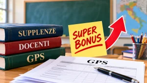 Supplenze Gps, cambiano i punteggi per i docenti: arriva il superbonus, ecco come ottenerlo